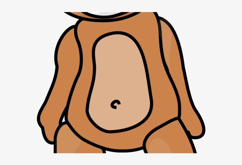 Brown Bear Clipart Standing - Teddy Bear Clip Art, transparent png download