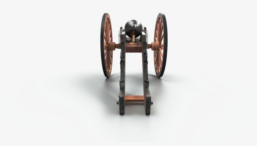 Rendered In Substance Painter 2's Iray - Cannon, transparent png download