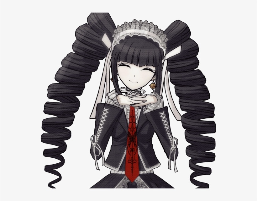 Celestia Ludenberg Halfbody Sprite %284% - Danganronpa Celestia Sprites, transparent png download