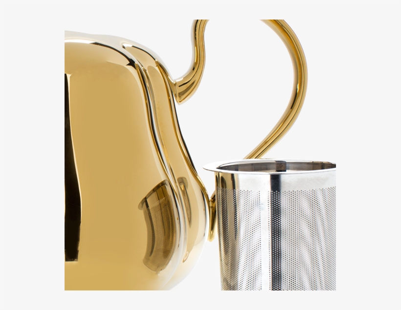 Cinderella Gold Pumpkin Teapot - Table, transparent png download