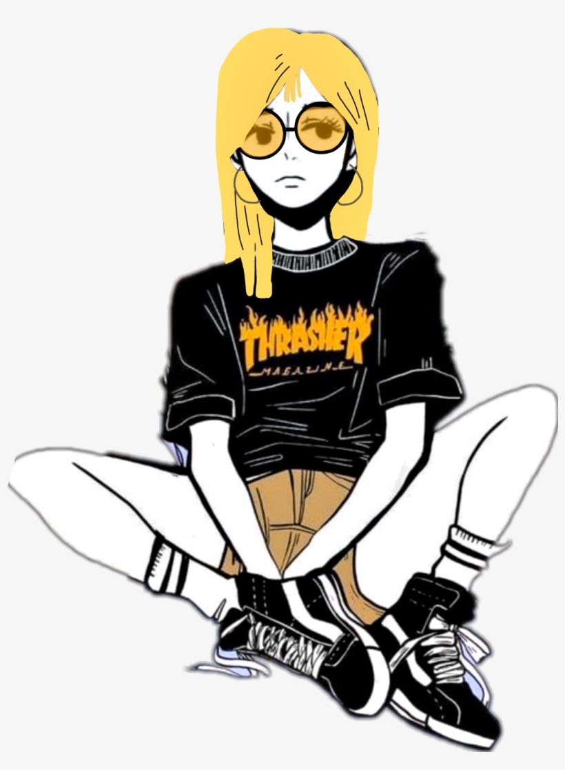 Vaporwave Drawings - Vaporwave Drawing, transparent png download