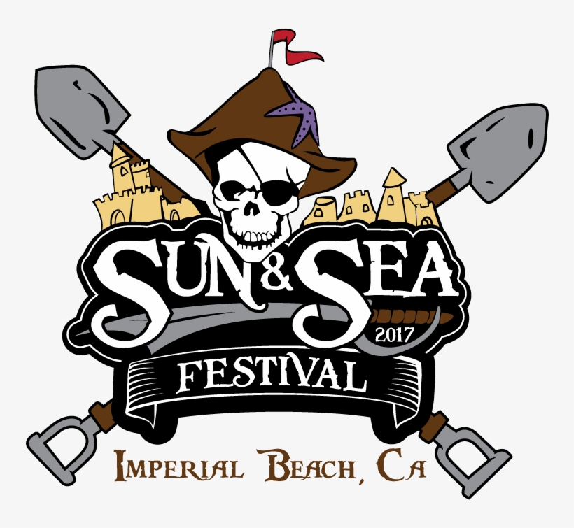 Banner Stock Sandcastle Clipart Under Sea - Sun And Sea Festival 2017 Imperial Beach, transparent png download