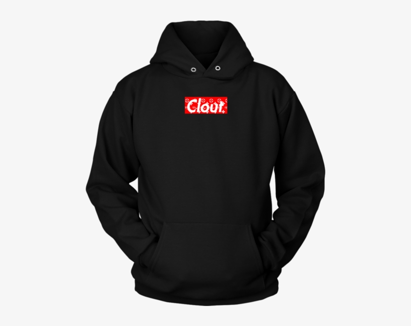 Clout Box Logo Hoodie - Stitch Patronus, transparent png download
