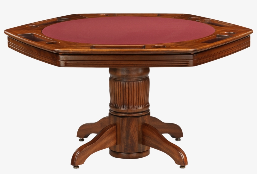 Mandalay Poker Dining Table - Game Tables, transparent png download