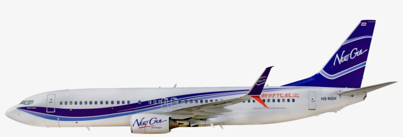 Boeing 737-400 - Airline New Gen, transparent png download
