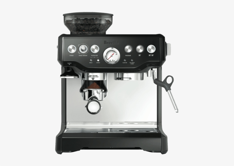 Breville The Barista Espresso Coffee Machine Black - Sage Barista Express Bes875uk, transparent png download