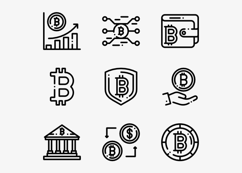 Bitcoin - Crafts Icon, transparent png download