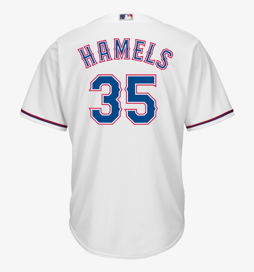 Cole Hamels Jersey - Ivan Rodriguez Hall Of Fame Jersey, transparent png download