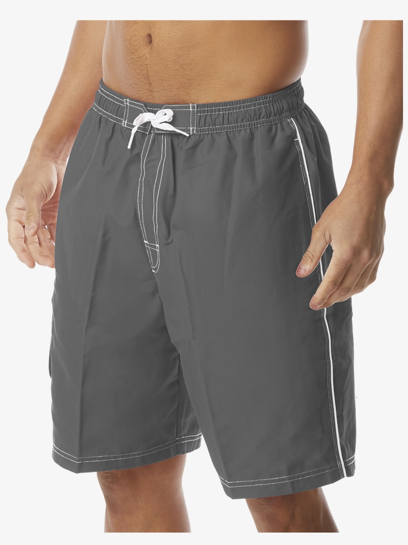 Men's Solid Challenger Trunk - Board Short, transparent png download