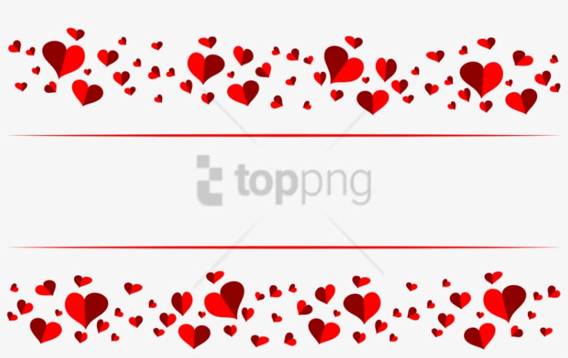 Free Png Love Heart Banner Transparent Png Image With - Love Heart Banner Transparent, transparent png download