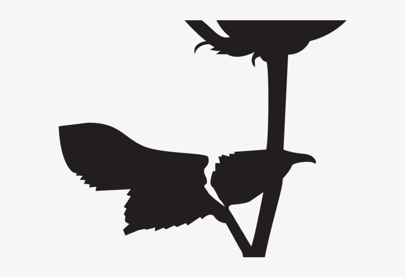 Bush Clipart Silhouette - Rose Clipart For Silhouette, transparent png download