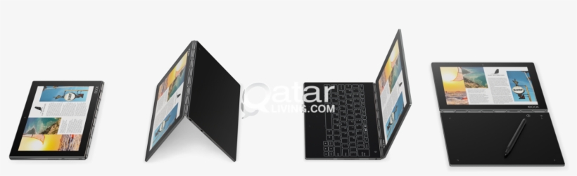 Title - Tablet 2 Em 1 Yoga Book, transparent png download
