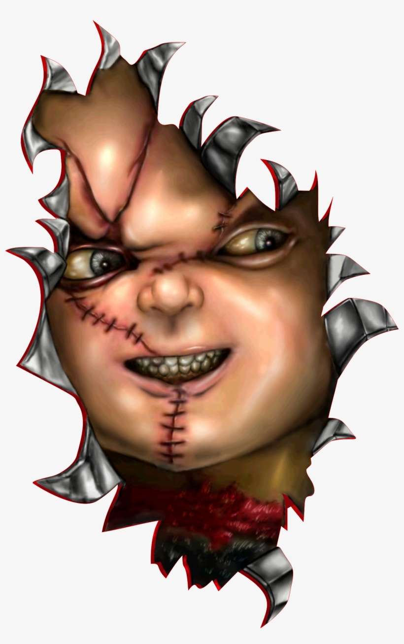 Chuck O Boneco Assassino - Chucky Stickers, transparent png download