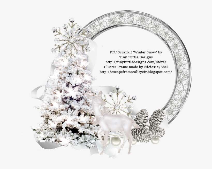 Perfect For The Winter Season Enjoy - Winter Cluster Frames Psp, transparent png download