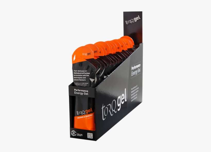 Orange & Banana - Torq Energy Gel (45g): Raspberry Ripple, transparent png download
