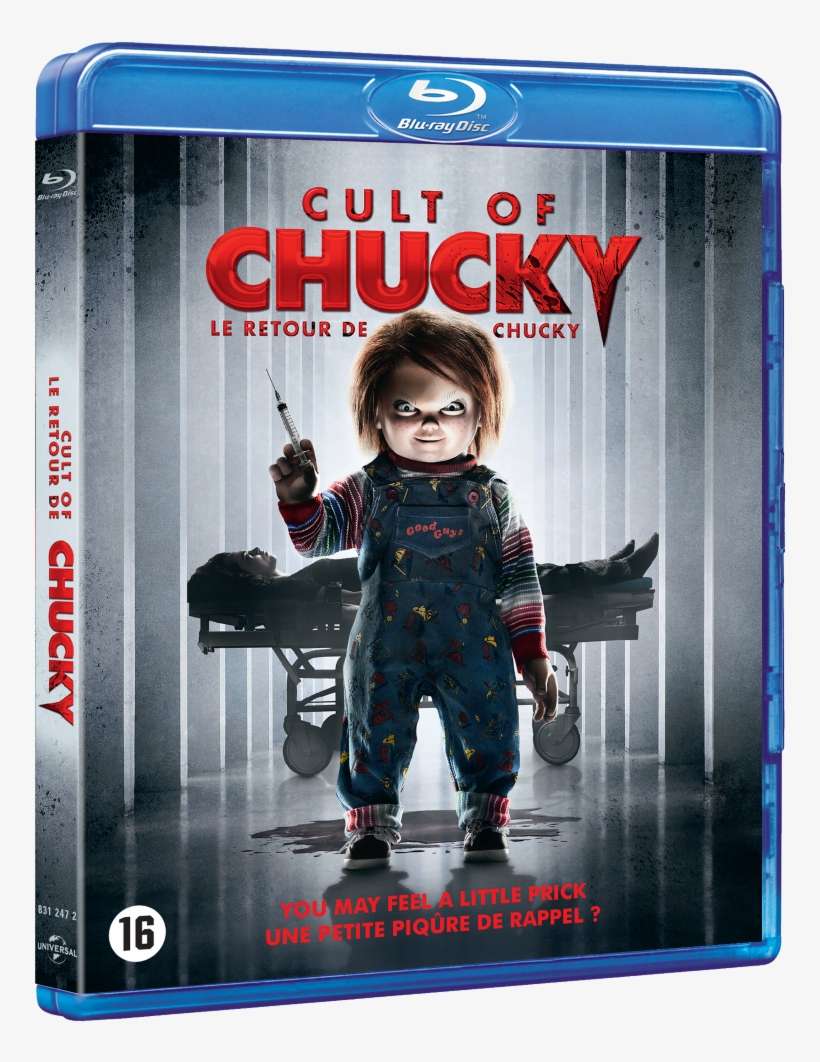 Cult Of Chucky Bd 3d - Chucky 7: Cult Of Chucky (dvd), transparent png download