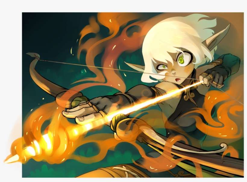 Png - Evangelyne Wakfu Fan Art, transparent png download