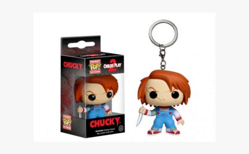 Child's Play Chucky Pocket Pop! Vinyl Key Chain, transparent png download