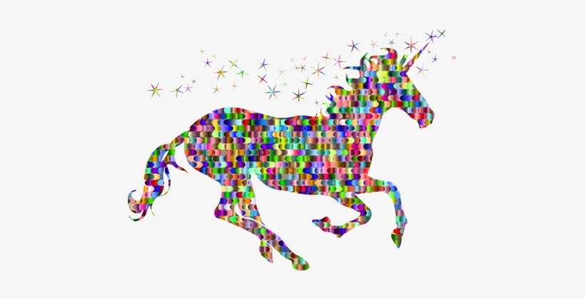 Winged Unicorn T-shirt Clothing Zazzle - Paper Mosaic Unicorn, transparent png download