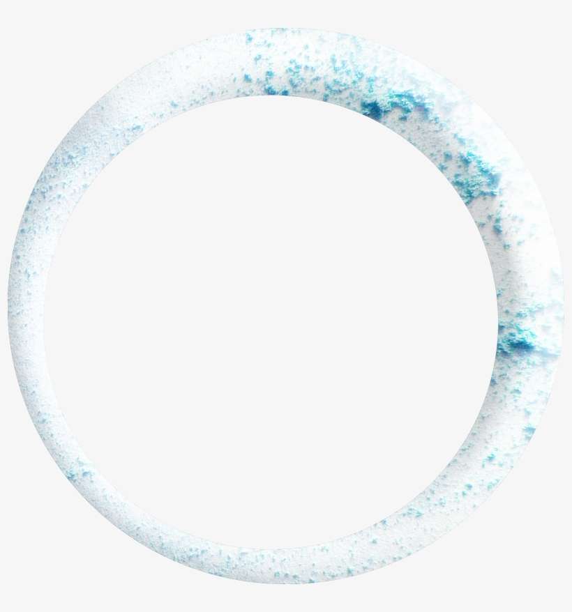 Let It Snow Frames - Circle, transparent png download