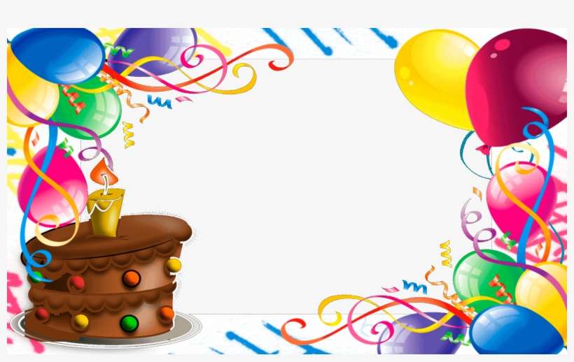 Moldura Moderna Png - Marcos De Cumpleaños Png, transparent png download