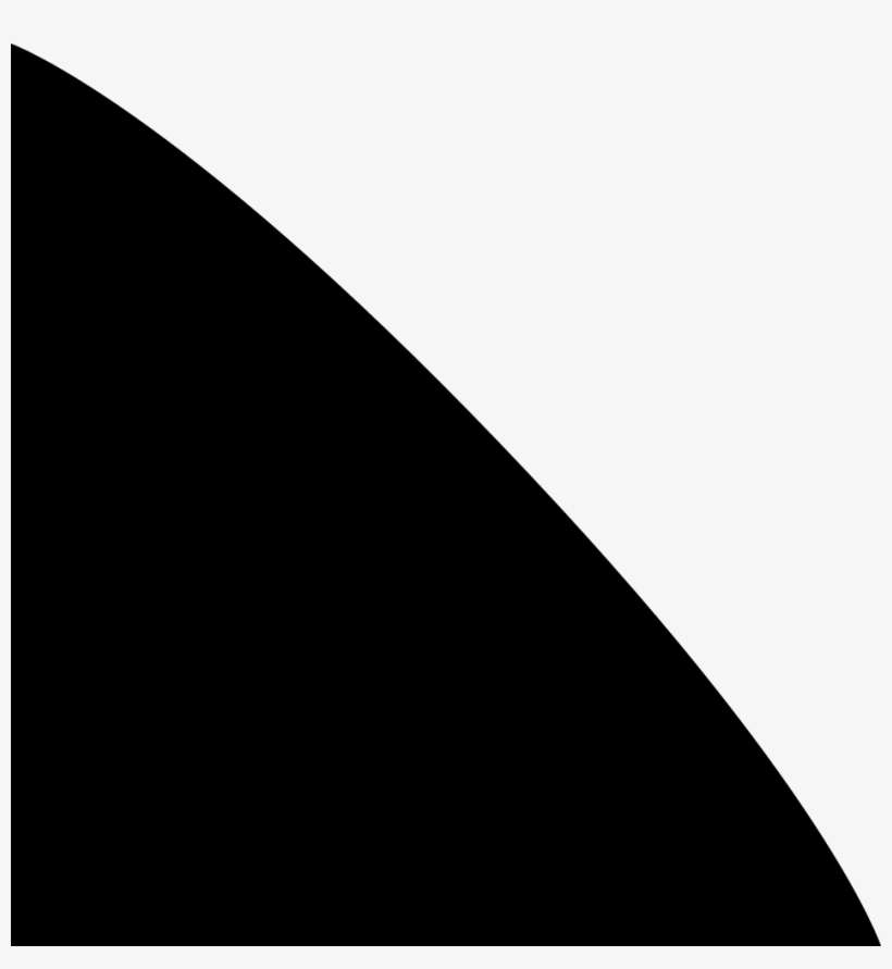 Half Circle - - Monochrome, transparent png download