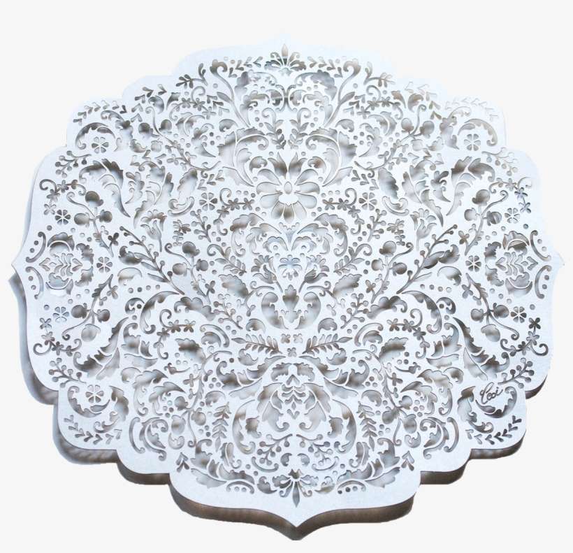 Damask - Placemat, transparent png download