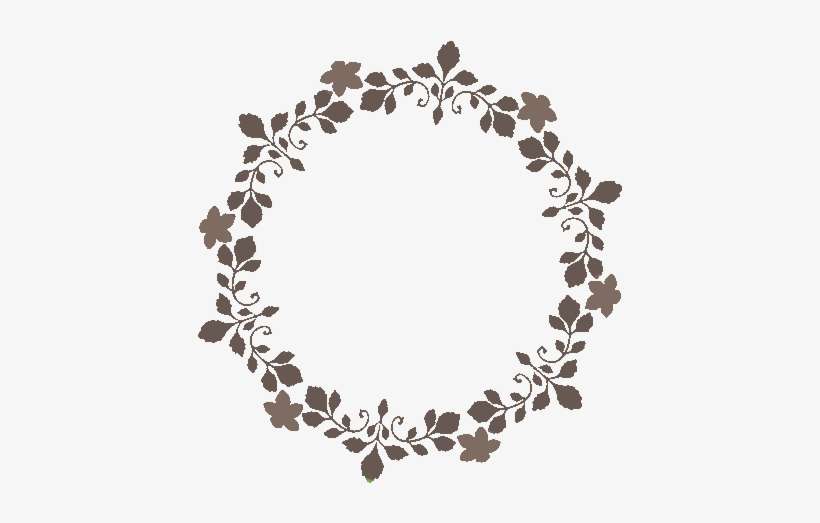 Clip Art Free Library Png Gif By Pixipickel On Royalty - Floral Round Frame Png, transparent png download