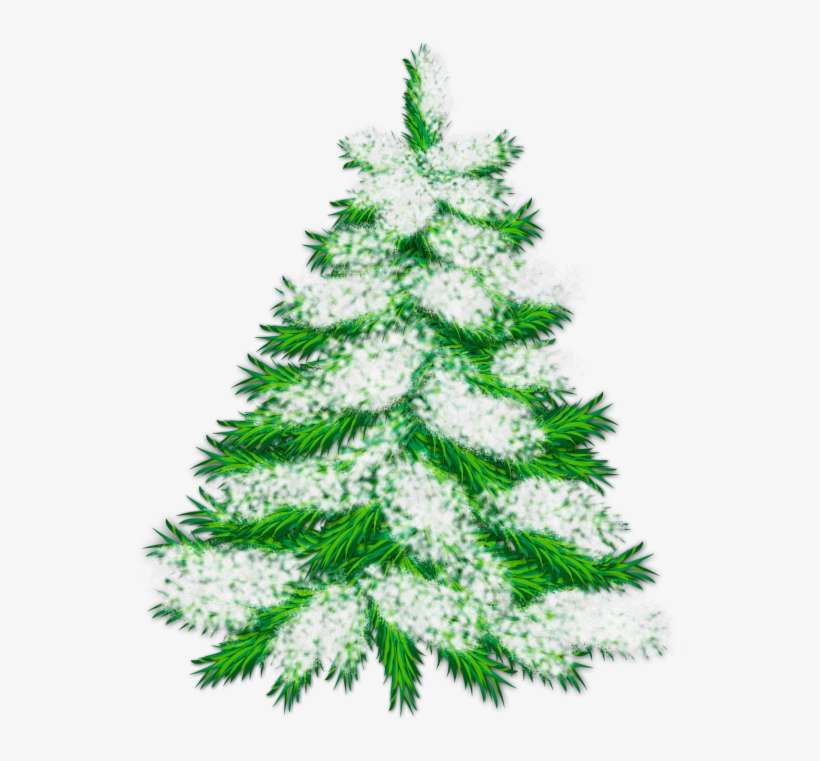 Picture Freeuse Stock Snowy Trees Clipart - Clip Art, transparent png download