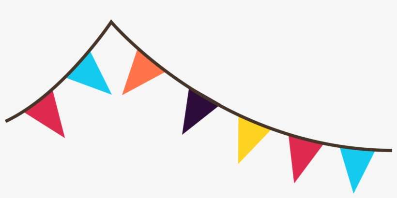 Free Flag Banner Clipart Transparent - Festival Clipart, transparent png download