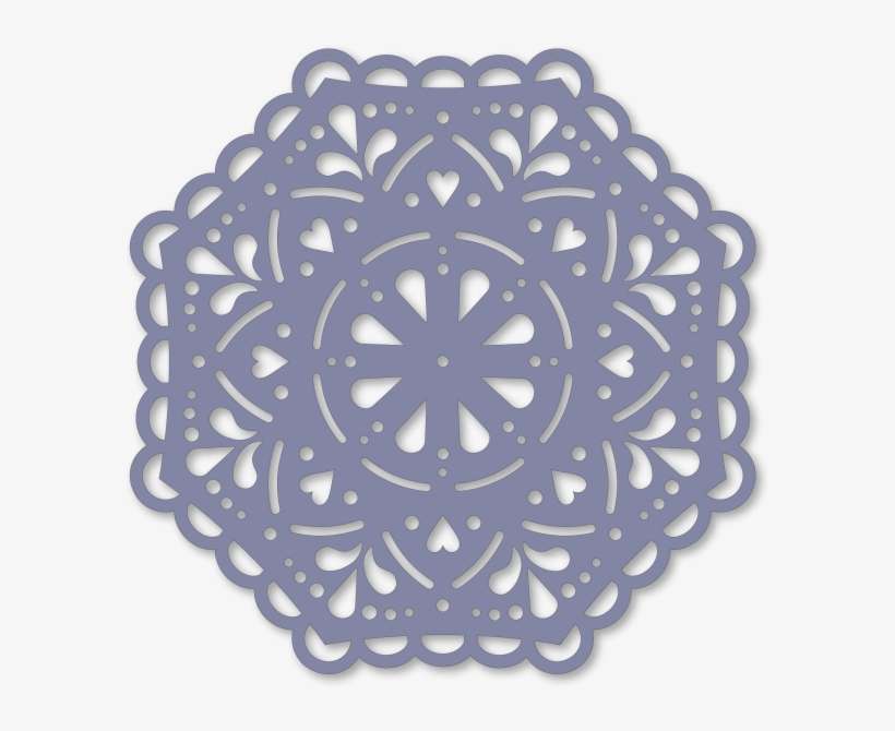 Doily Penn Dutch Octagon - Circle, transparent png download