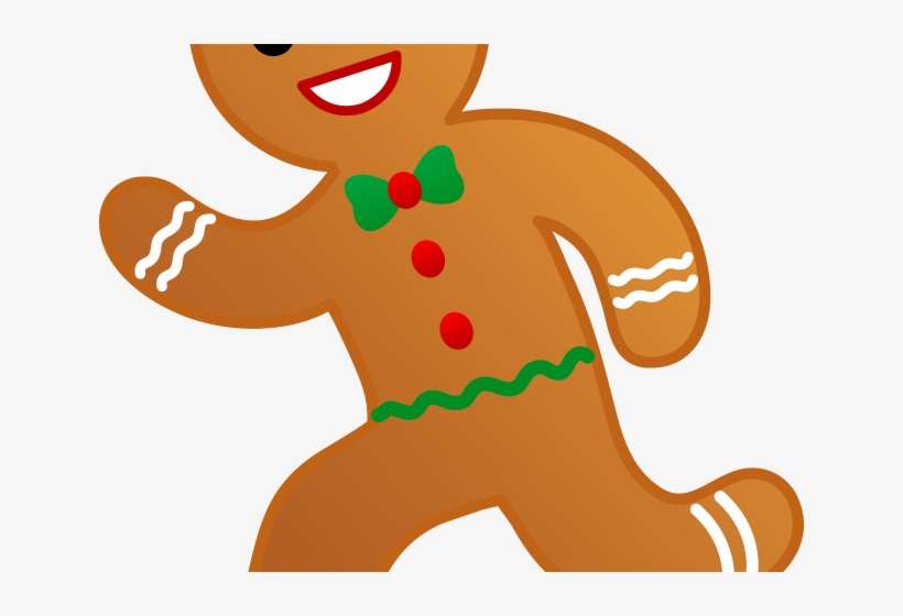 Gingerbread Clipart - Clipart Gingerbread Man, transparent png download