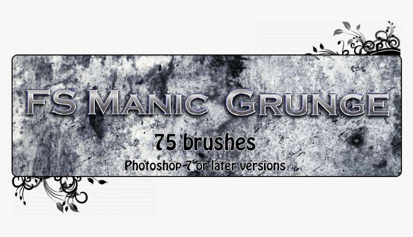 Fs Manic Grunge - Für Immer Minze Karte, transparent png download