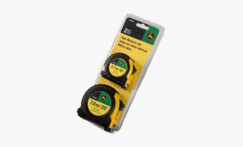 John Deere 2 Piece Tape Measure Set - John Deere 2-piece Tape Measure Set (ty27000), transparent png download