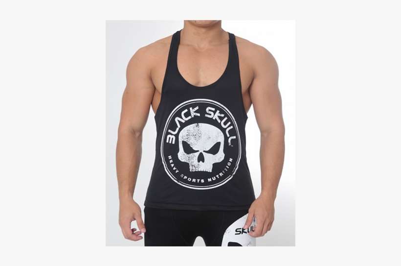 Regata Bodybuilding Black Skull Preta - Lee Priest Black Skull Shirt, transparent png download