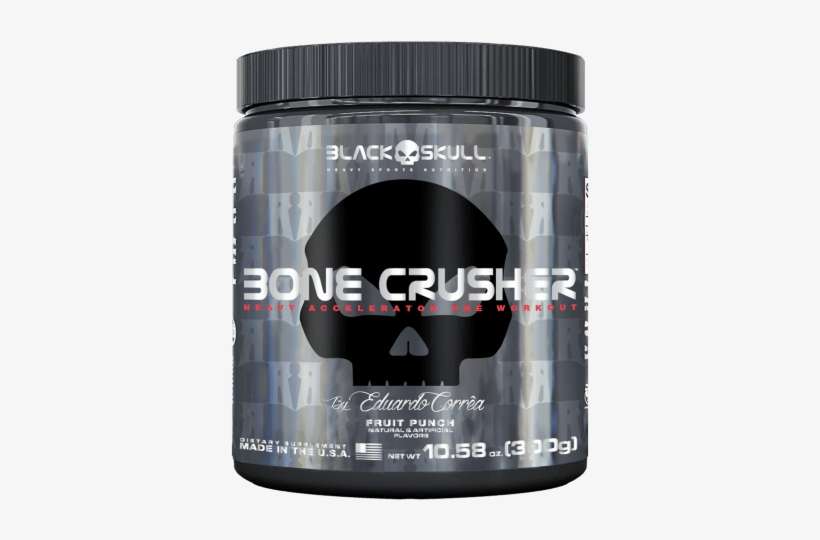 Black Skull Png - Bone Crusher 150g, transparent png download