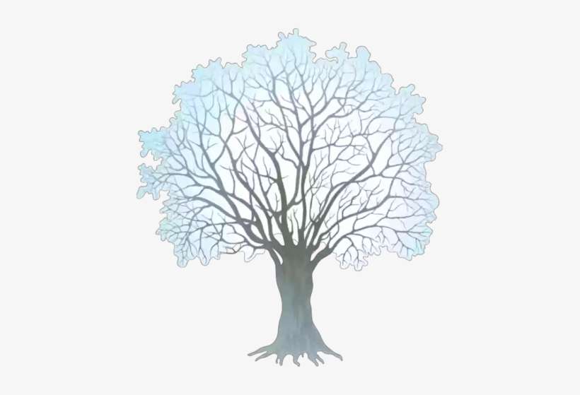 File - Winter-tree - Winter Tree Clipart, transparent png download