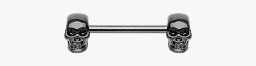 Nipple - Black Skull - Nipple, transparent png download