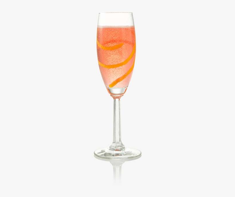 A Twist On The Traditional Champagne Toast, The Stroke - Cocktail, transparent png download