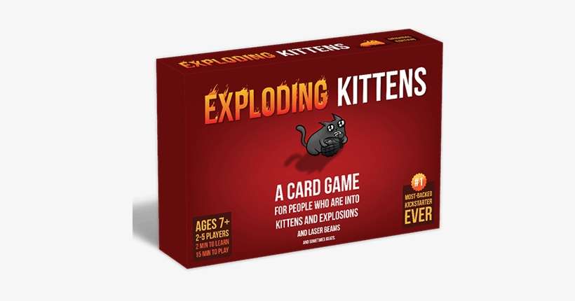Tap Or Pinch To Zoom - Exploding Kittens A Card Game About Kittens And Explosions, transparent png download