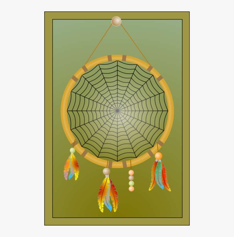 Spider Web Computer Icons Icon Design Dreamcatcher - Halloween - Spiders' Web Card, transparent png download