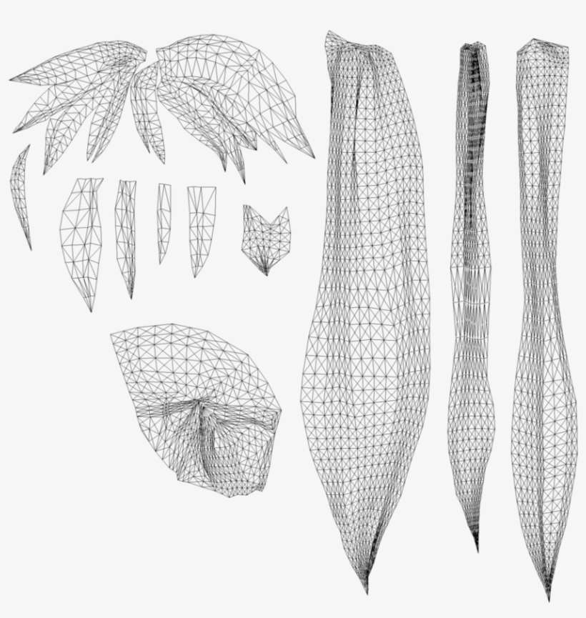 Texture Dl - Hair, transparent png download