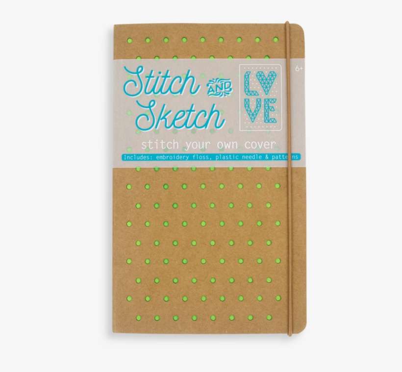 Stitch & Sketch Cover Sketchbook - Sketch, transparent png download
