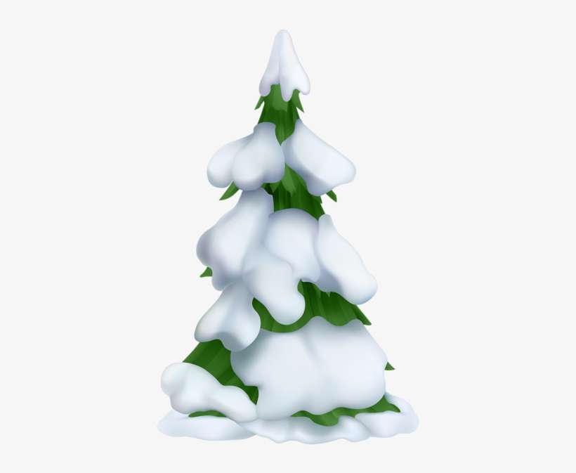 Snowy Tree Transparent Png Clip Art - Snowy Tree Png Clipart, transparent png download