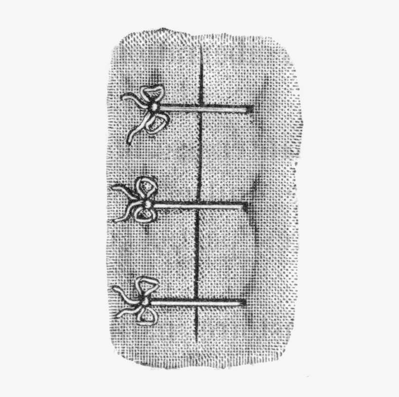 Types Of Stitches Used In Sutures, From Dictionnaire - Monochrome, transparent png download