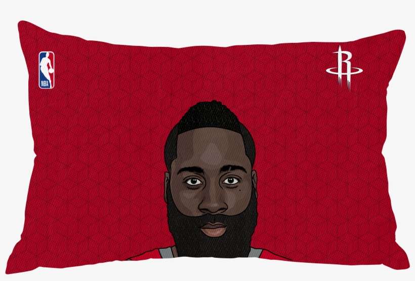 James Harden Pillow Case Face - Okc Thunder Pillow Transparent, transparent png download
