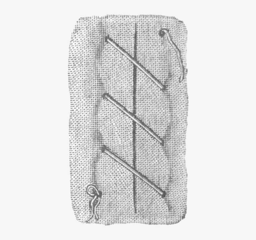 Types Of Stitches Used In Sutures, From Dictionnaire - Types Of Sutures, transparent png download