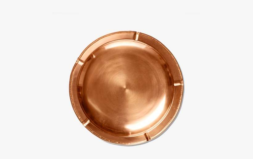 Jacob Bromwell Bridger Copper Ashtray Top - Circle, transparent png download