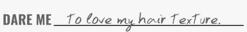 Love My Hair Texture - Calligraphy, transparent png download