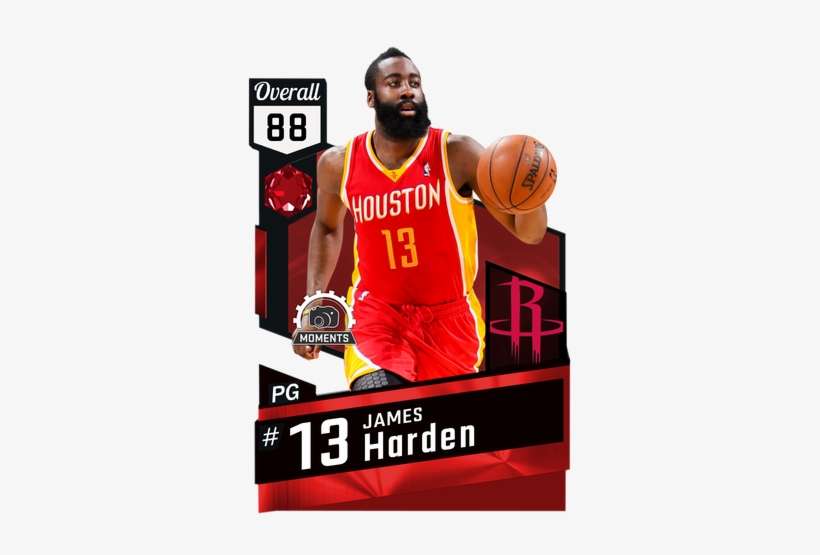 41 Pts, 7 Reb, 15 Ast - James Harden 2k17 Cards All Of Them, transparent png download